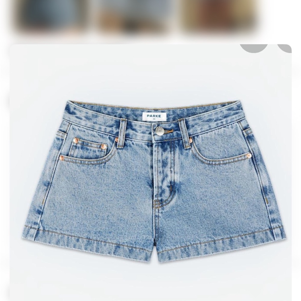Parke vintage wash Denim Shorts